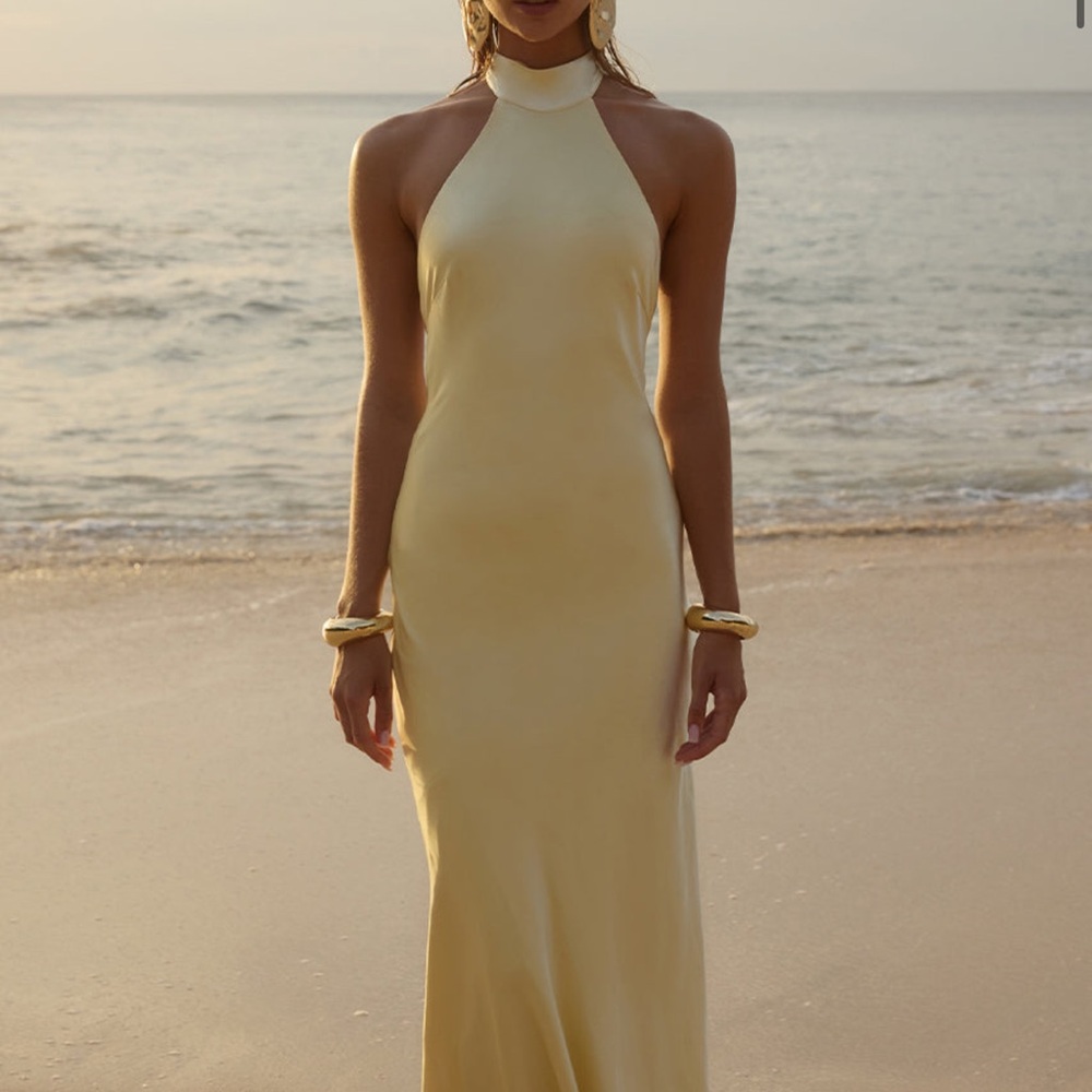 Runaway the Label yellow dress
